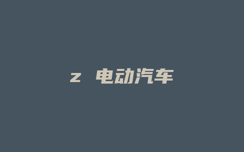 z 电动汽车